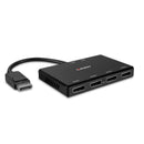 Lindy 38431 hub de interface DisplayPort Preto