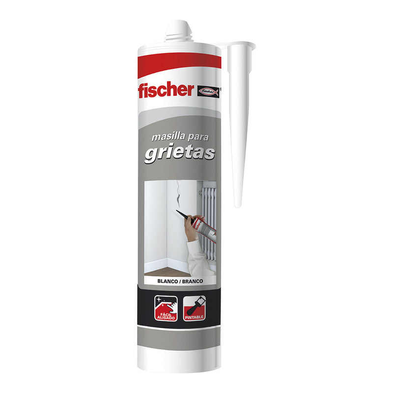 MASSA RACHADURA CINZENTO 300ML 98677 FISCHER