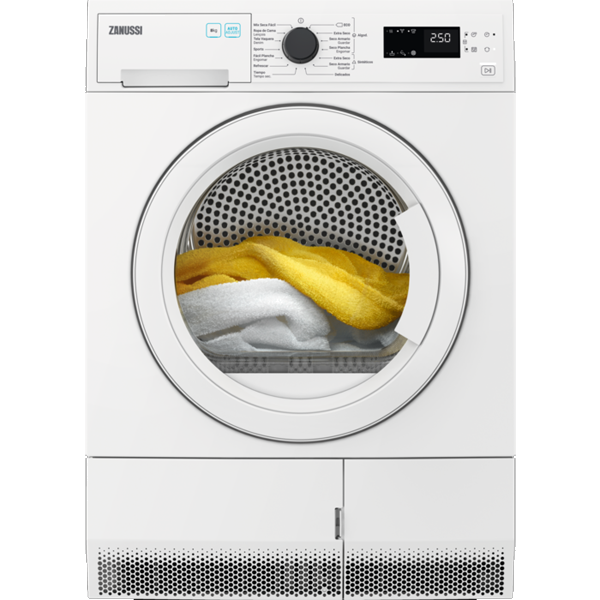 MÁQUINA DE SECAR ROUPA ZANUSSI ZDHF284W( 8 KG