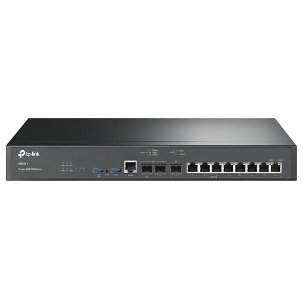 TP-Link ER8411 router com fio Gigabit Ethernet Preto