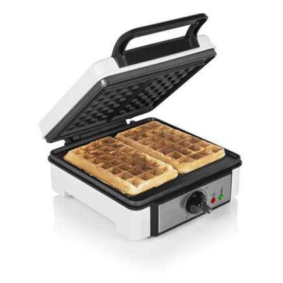 Princess 132397 2 waffle(s) 120 W Preto, Aço inoxidável, Branco