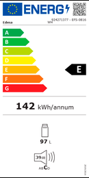 FRIGORÍFICO EDESA - EFS-0816 WH