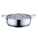 CAÇA HAEGER IND.24CM.INOX-PA-24L.004A( 24 CM - 2,5 LITROS - INOX