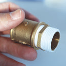 CASQUILHO 3/4´´ DE LATÃO AQUA CONTROL