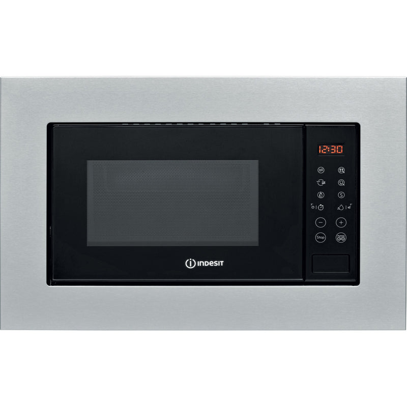 Indesit MWI 120 GX Embutido Micro-ondas grill 20 l 800 W Aço inox