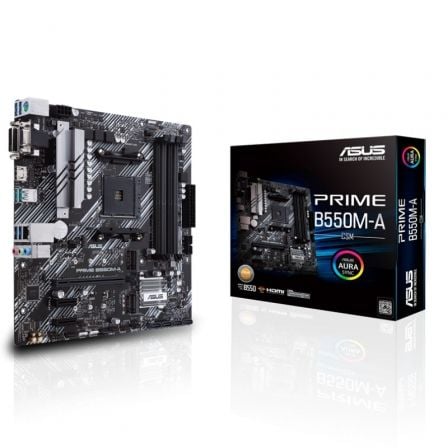 MB ASUS AMD B550 SKT AM4 VGAHDMIDVI - PRIME B550M-ACSM