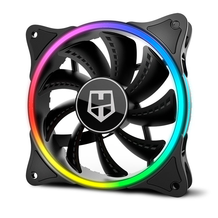 COOLER NOX HUMMER X-FAN 120MM ARGB HALO RING FAN