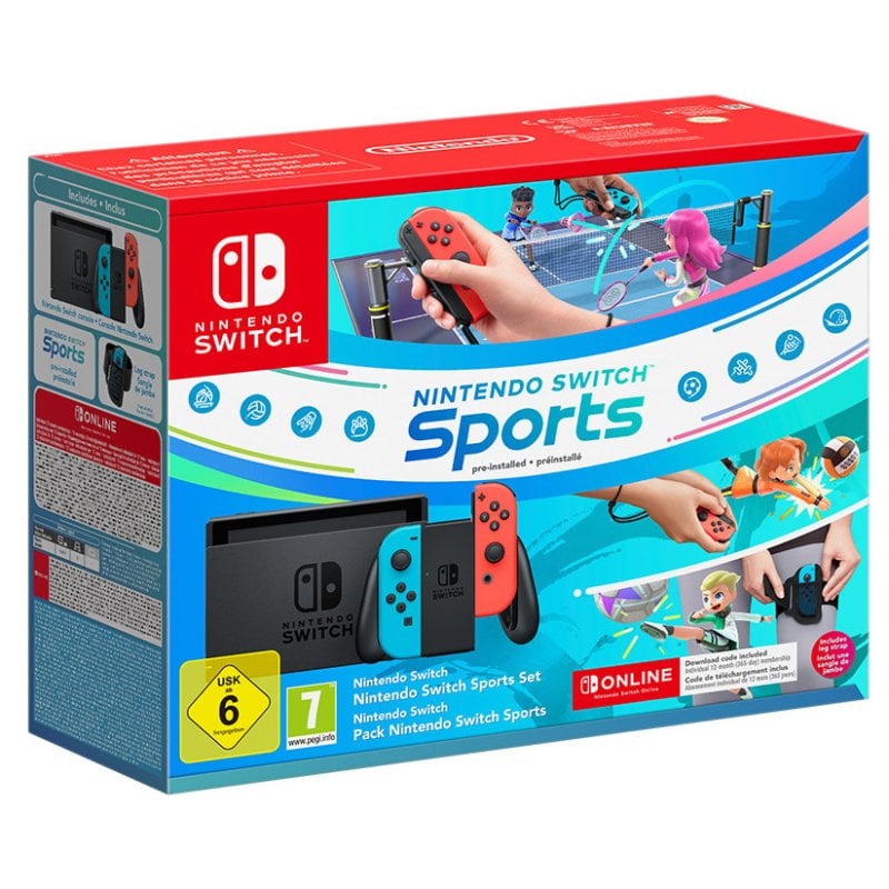 CONSOLA NINTENDO SWITCH +SPORTS PACK