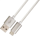 CABLE DCU USB C A USB A 1M 2.0 BLANCO