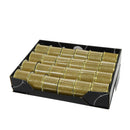 FITA COM PURPURINA DOURADO PARA FAZER LAÇOS 270X6,3CM
