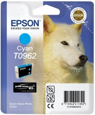 Epson Husky Tinteiro Cyan T0962 Tinta UltraChrome K3