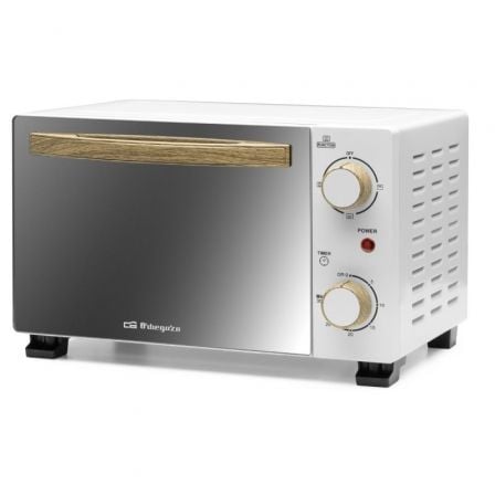 HORNO DE SOBREMESA ORBEGOZO HO 990 800W CAPACIDAD 10L BLANCO