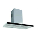 Teka DLH 1185 T Montado na parede Preto, Aço inoxidável 740 m³/h