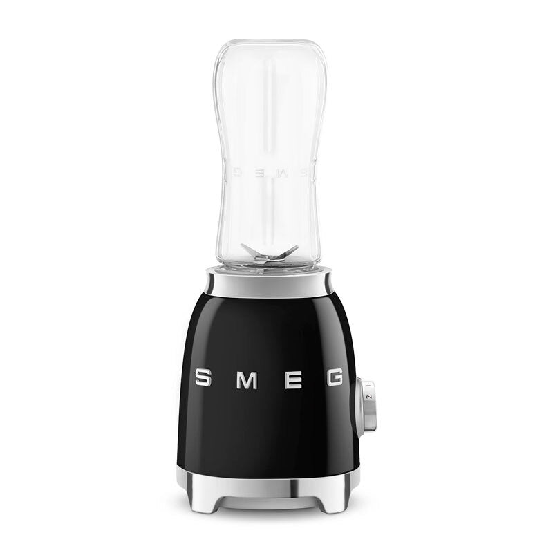 SMEG 50`STYLE GLASS BLENDER BLACK PBF01BLEU