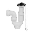 SIFÃO CURVO EXTENSIVEL 1´´1/2´´ COM CORRENTE E TAMPA
