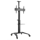SUPORTE MÓVEL HORIZONTAL  VERTICAL - PRETO - 37"-70"