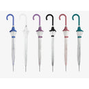 CHAPÉU-DE-CHUVA COMPRIDO TRANSPARENTE AUTOMÁTICO, CORES SORTIDAS