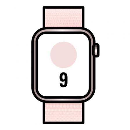 APPLE WATCH SERIES 9 GPS CELLULAR 41MM CAJA DE ALUMINIO ROSA CORR