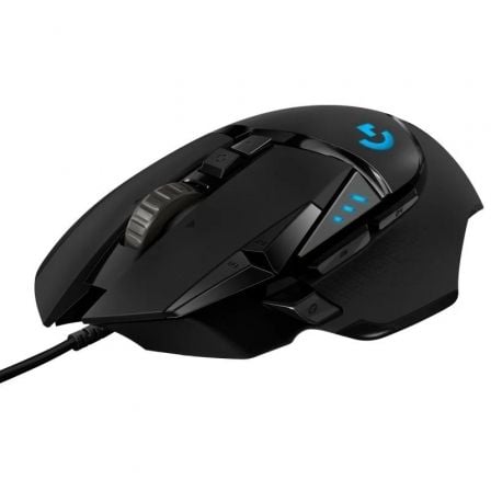 RATÓN GAMING LOGITECH G502 HERO HASTA 25600 DPI NEGRO