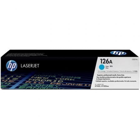 HP Toner LaserJet Original 126A Ciano