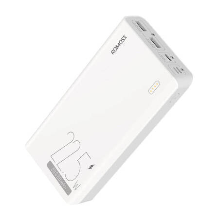 POWERBANK ROMOSS SENSE8F 30000MAH 22.5W BRANCO