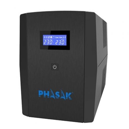 UPS INTERACTIVA PHASAK SIRIUS 1560 VA INTERACTIVE 1560VA-900W 4 S