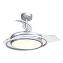 VENTILADOR DE TETO LED 3 PÁS RETRÁTEIS ANTILA MINI 40W 4000 LM PR