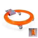 BASE COM RODAS PARA GARRAFA DE GÁS BUTANO DIAMETRO Ø310X68MM INOF