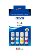 RECARGA TINTA EPSON 104 ECOTANK 4-COLOUR MULTIPACK