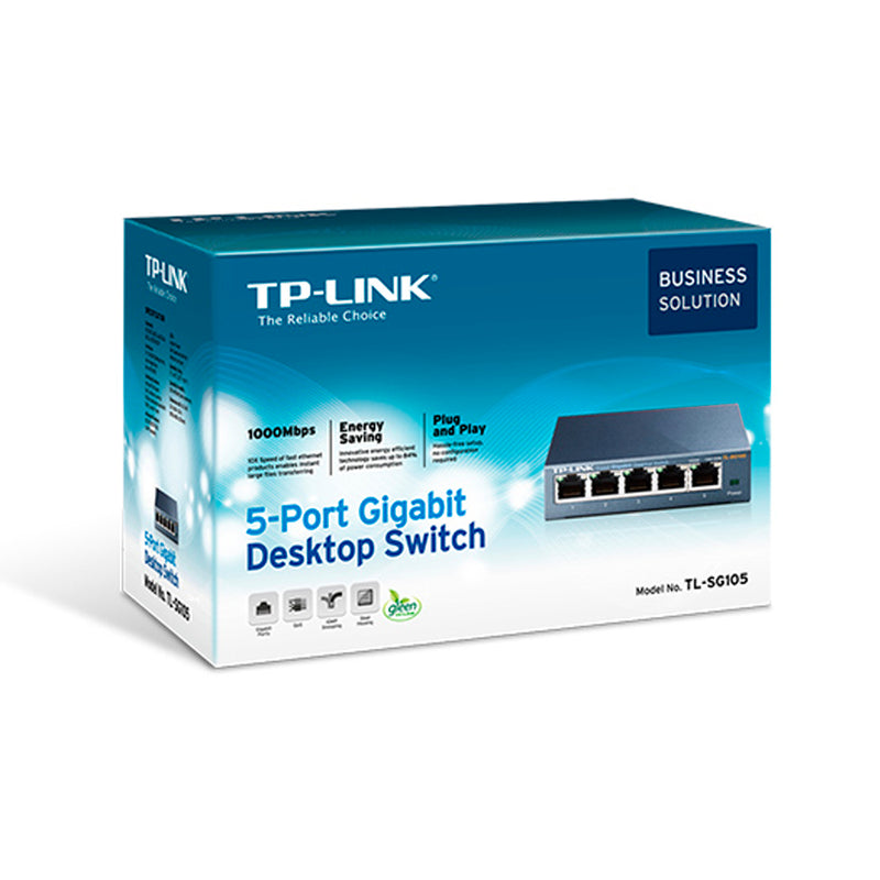 SWITCH TP-LINK SG105  5PORTAS GIGABIT