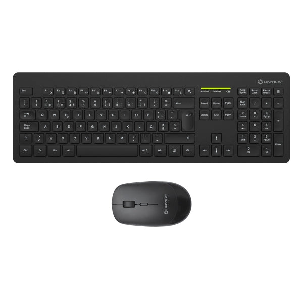 CONJUNTO TECLADO + RATO WIFI MK212 PRO SLIM