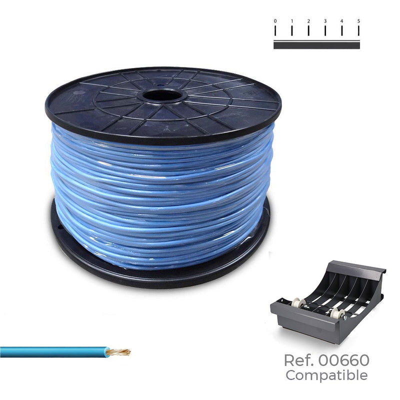 CABO H07Z1-K 1,5 MM² AZUL 500M.