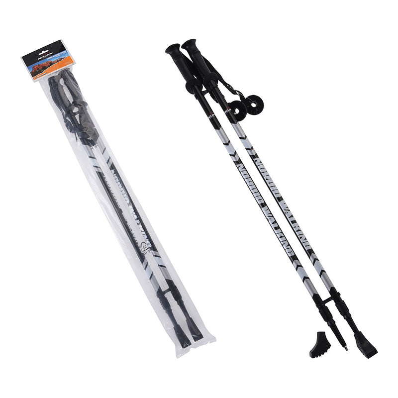 CONJUNTO DE 2 BASTÃO DE TREKKING EXTENSÍVEIS 110-140CM REDCLIFFS