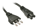 Lindy 2m, CEI23-16-VII - IEC 320 C5 Preto Acoplador C5