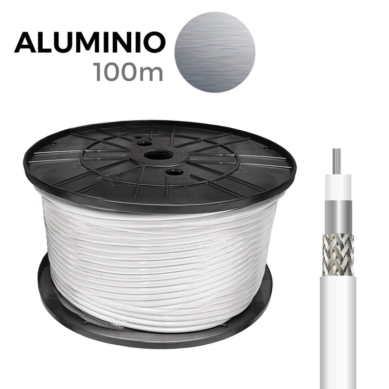 CABO COAXIAL ALUMÍNIO EDM EURO/M