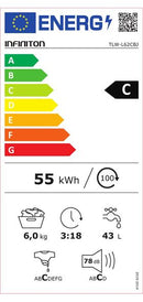 MÁQUINA DE LAVAR ROUPA INFINITON TLW-L62CBJ 6KG