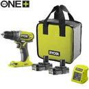 TALADRO-ATORNILLADOR SIN CABLE RYOBI ONE+ R18DD2-220S 2 BATERÍAS