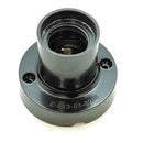 CASQUILHO DE SUPERFÍCIE E27 4A 250 V~ PRETO Ø67 X 57 MM
