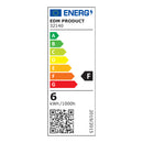 CANDEEIRO DE PAREDE LED 6W 516LM 3000K LUZ QUENTE QUADRADO IP54 1