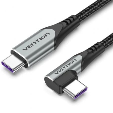 CABLE USB 2.0 TIPO-C 90º VENTION TAKHF USB TIPO-C MACHO - USB TIP