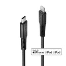Lindy 31286 cabo Lightning 1 m Preto