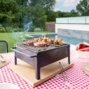 CHURRASQUEIRA DE MESA 25X20CM (GRELHA INOXIDAVEL) 2905 SAUVIC