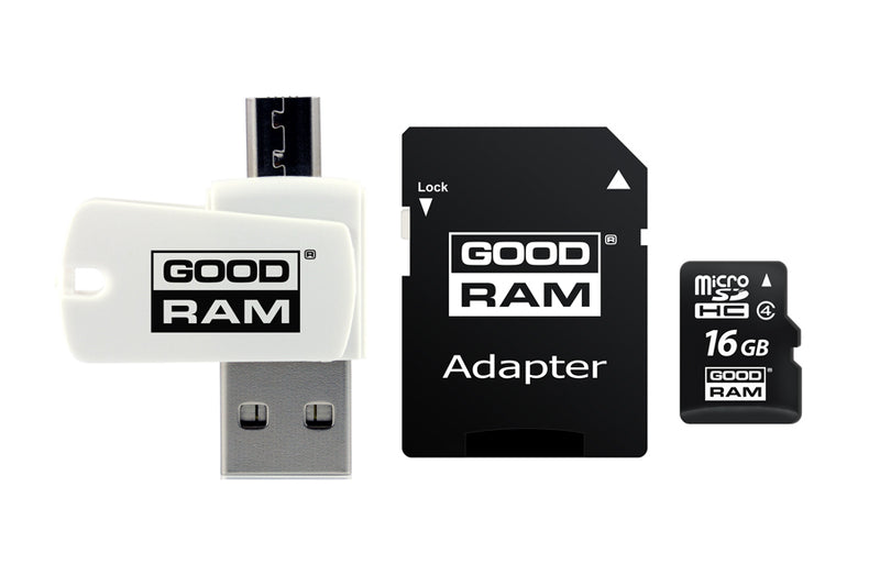 Goodram M1A4 All in One 16 GB MicroSDHC UHS-I Classe 10