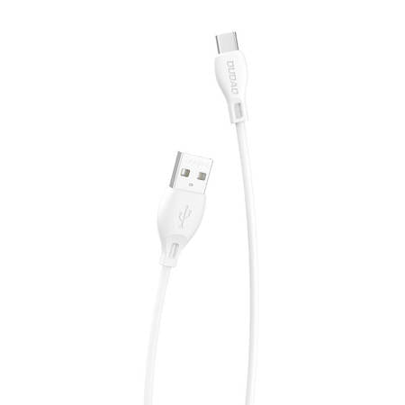 CABO USB-C DUDAO L4T 2.4A 1 M BRANCO