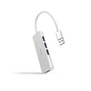 HUB USB 3.0 NANOCABLE 10.16.4602 4XUSB GRIS