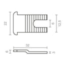 BLÍSTER LINGUETA 6818-22 ZN EDM