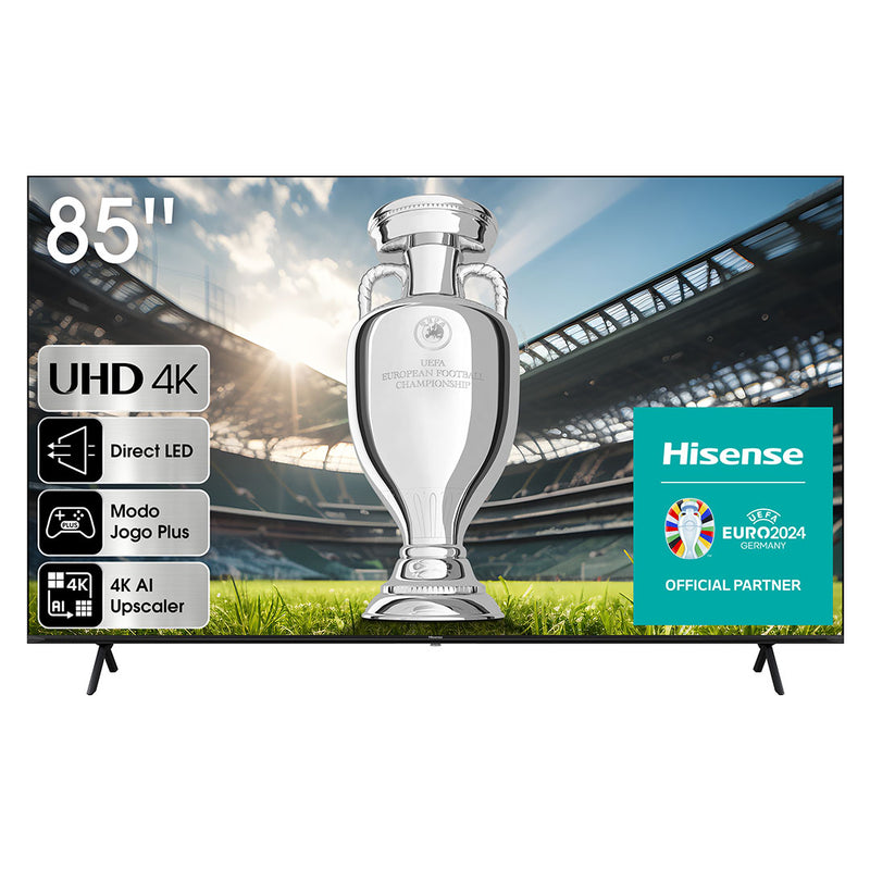 Hisense 85A6K TV 2,16 m (85") 4K Ultra HD Smart TV Wi-Fi Preto