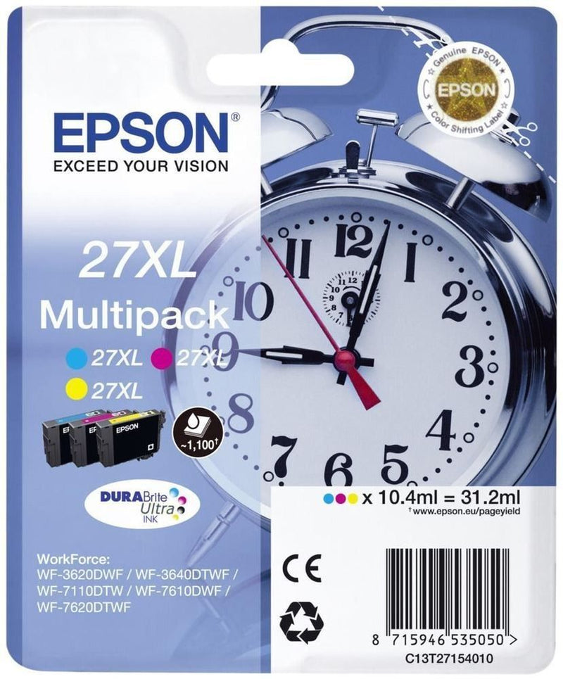 PACK 3 TINTEIROS EPSON 27XL