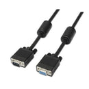 CABO VGA AISENS A113-0079 VGA MACHO - VGA FÊMEA 3M PRETO
