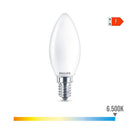 LÂMPADA VELA LED E14 4.3W 470LM 6500K LUZ FRIA Ø3.5X9.7CM. PHILIP
